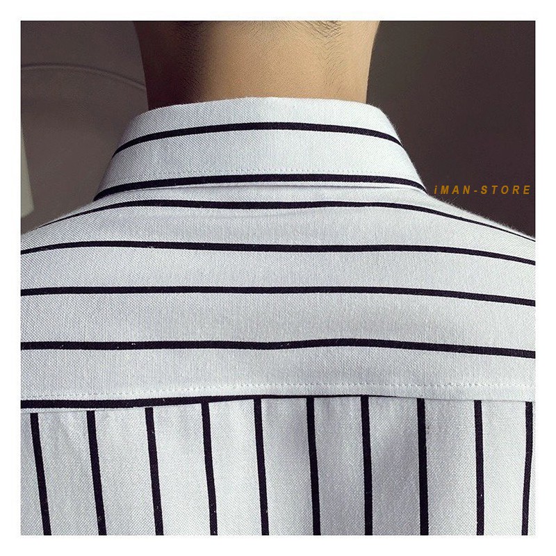 Áo Sơ Mi Nam Kẻ Sọc Dài Tay, Áo Sơ Mi Nam Công Sở Mền Mịn, Bền Đẹp, Thời Trang Cao Cấp | BigBuy360 - bigbuy360.vn