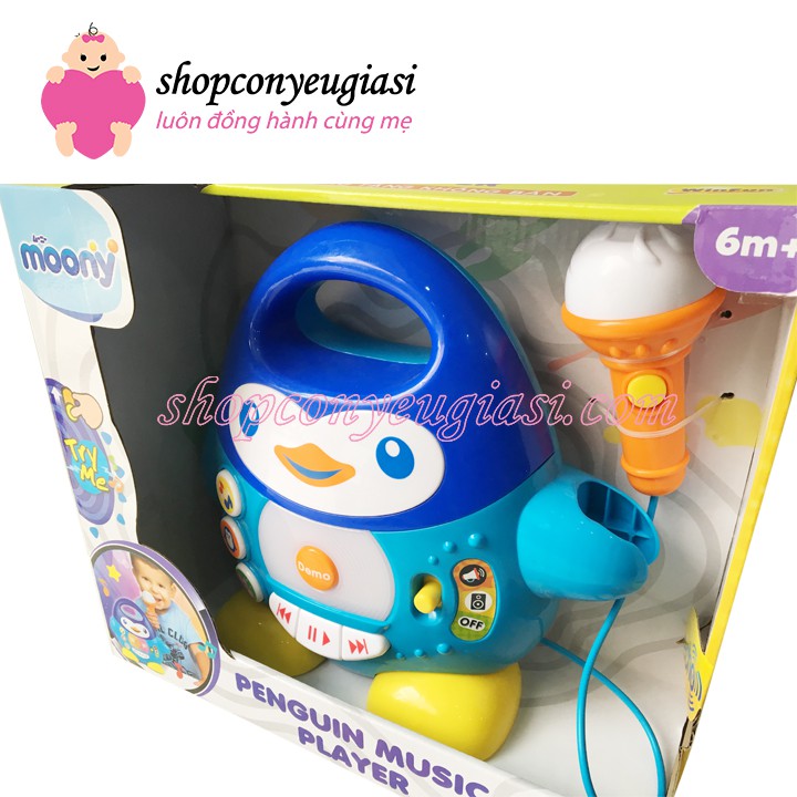 Đồ chơi chú chim cánh cụt phát nhạc Winfun 2514 - Quà Tặng Moony