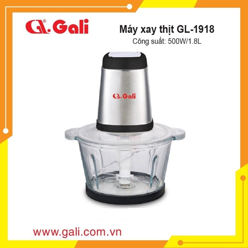 {CHÍNH HÃNG} MÁY XAY THỊT GIA ĐÌNH GALI GL - 1918