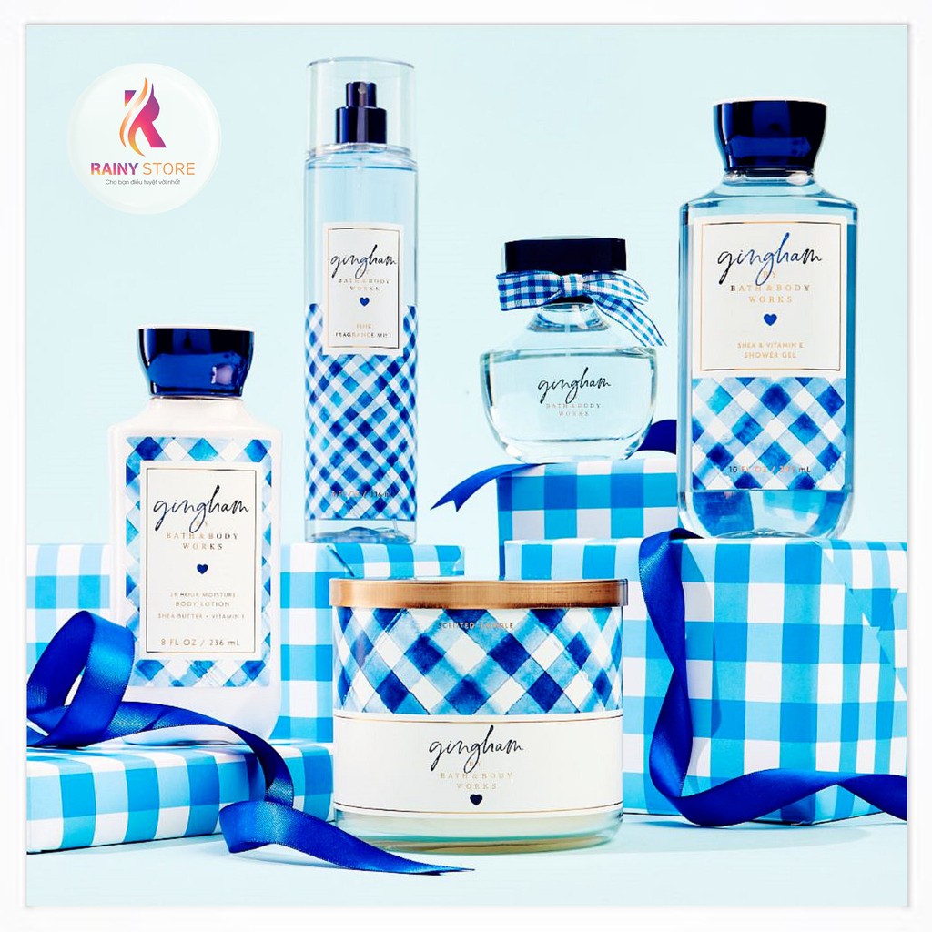 Sữa dưỡng thể Bath &amp; Body Works Gingham 236ml