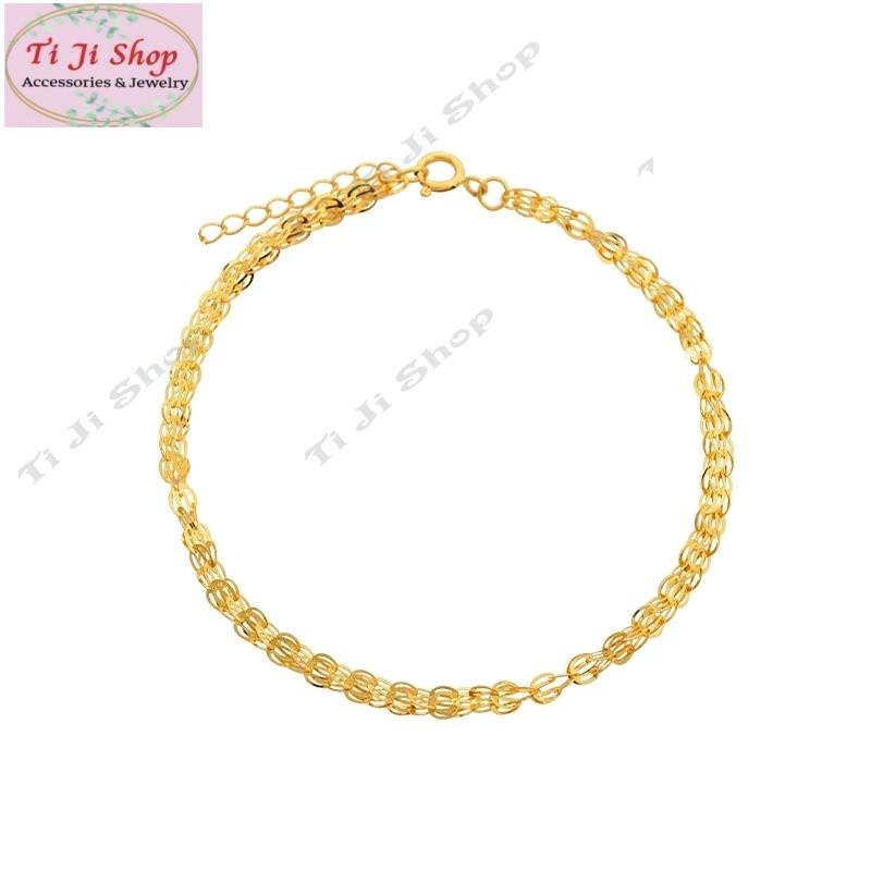 Lắc tay inox đuôi phụng đẹp không đen không dị ứng