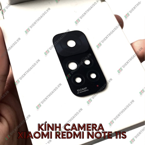 Kính camera xiaomi redmi note 11s có sẵn keo dán