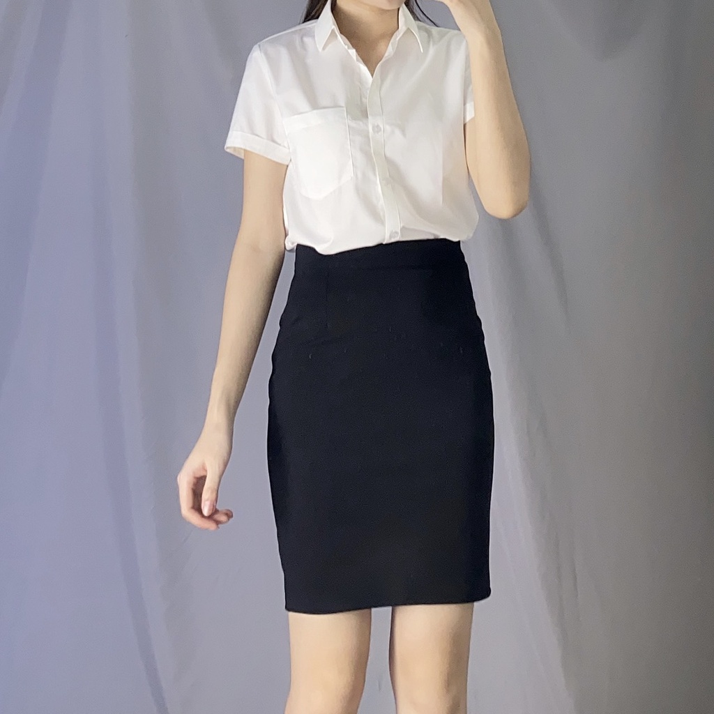 ÁO SƠ MI NỮ GU TAY DƠI GẤU GẤP