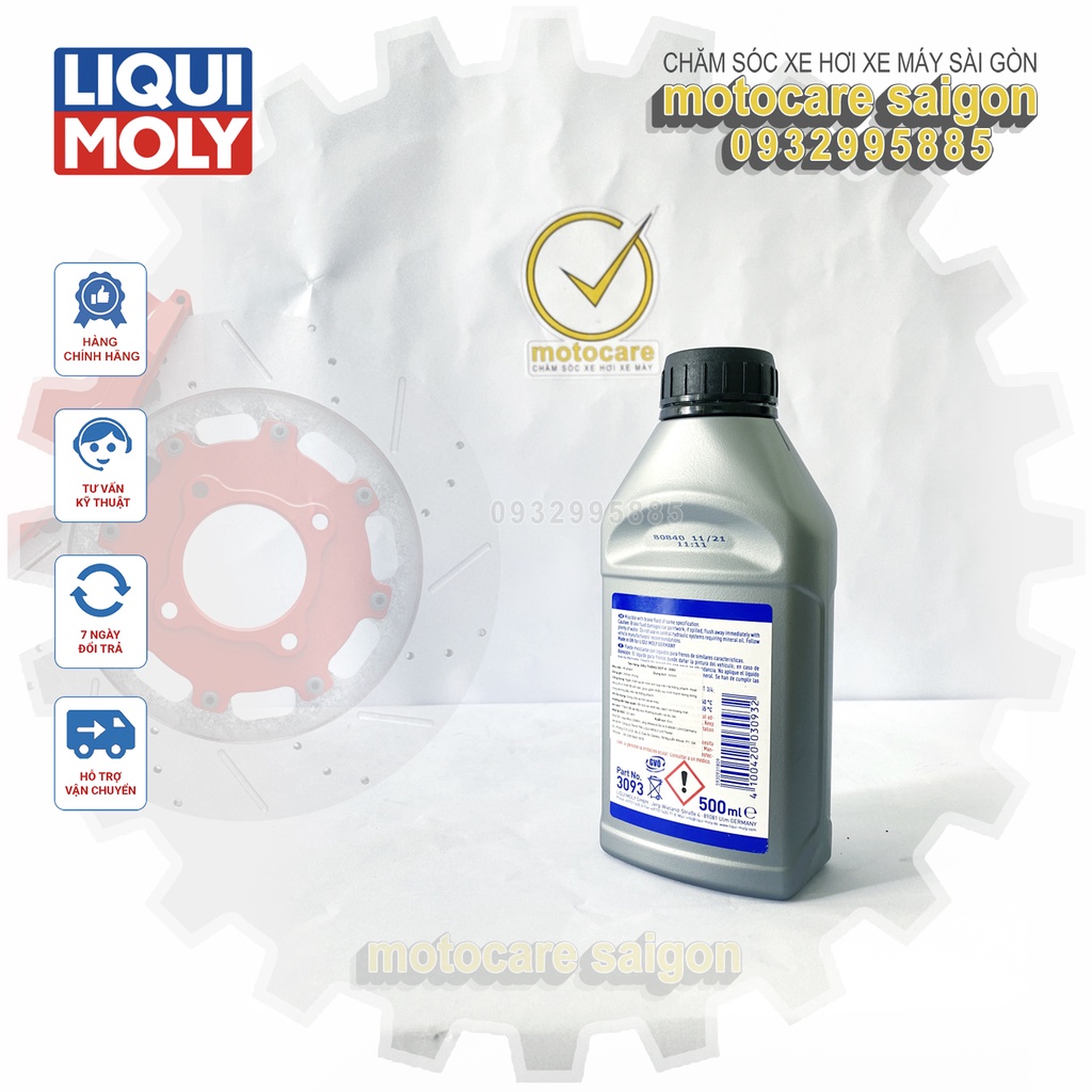 Dầu thắng phanh liqui dot4 dot 4 500ml hàng cao cấp giá rẻ