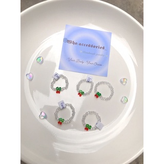 Nhẫn handmade chery xinh xắn làm theo số đo ✨