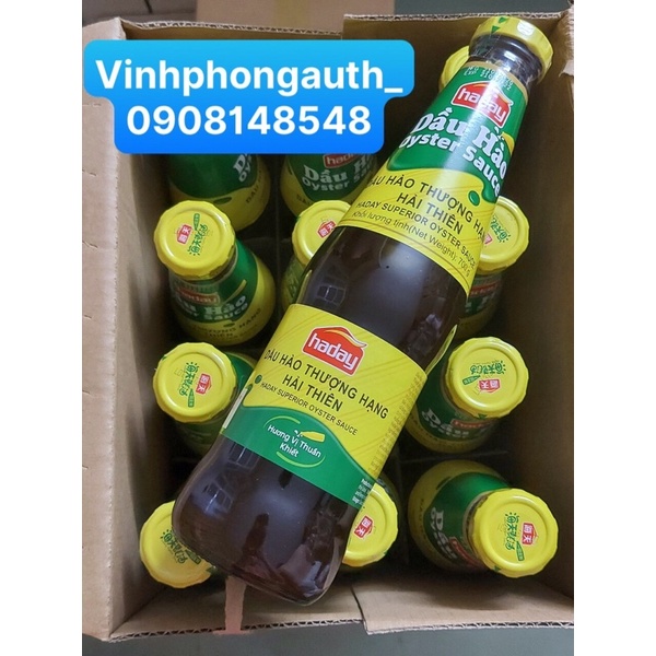 Dầu hào thượng hạng Hải Thiên - Haday - có tỷ lệ chiết suất hàu cao lên đến 14%