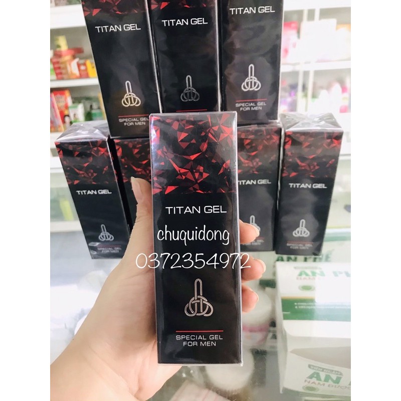 Tital gel tăng kích thước cho phái nam | Thế Giới Skin Care