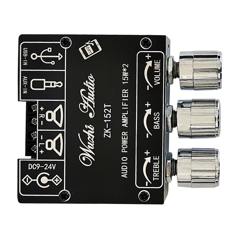 Bảng Mạch Khuếch Đại Âm Thanh zzz ZK-152T Kết Nối Bluetooth 5.1