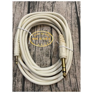 Dây line ( Jack cắm ) guitar đầu 3.5 , 6.5mm