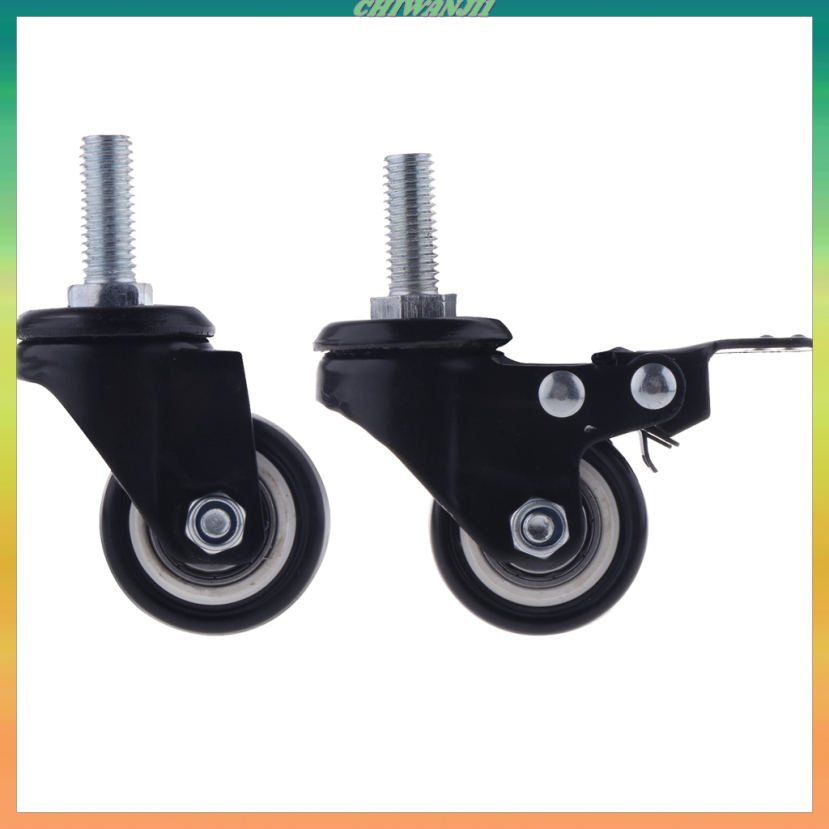 Bánh Xe Cao Su M10 1.5 &quot;Cho Vali Du Lịch