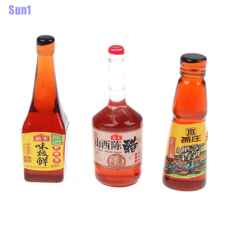 Bộ 6 Lọ Đựng Gia Vị Tỉ Lệ 1: 12 Dành Cho Búp Bê