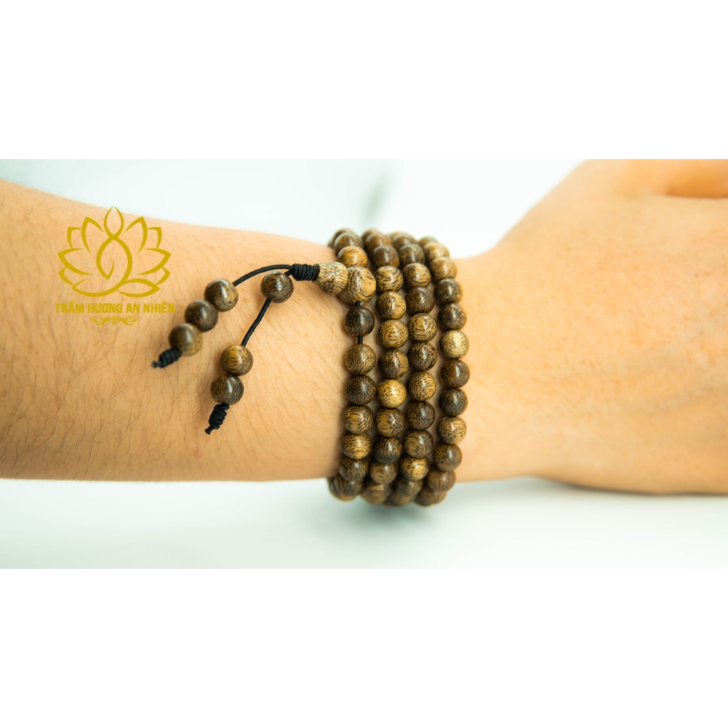 [Mã FAJGT8 giảm 15% đơn 99K] Vòng Trầm Hương An Nhiên 108 Hạt - 6mm -Nữ - Trầm Hương Tự Nhiên Cao Cấp | BigBuy360 - bigbuy360.vn