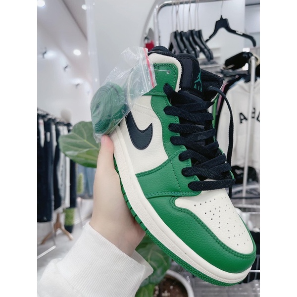 GIÀY THỂ THAO JD1 LUCKY GREEN XANH LÁ CAO CỔ SC