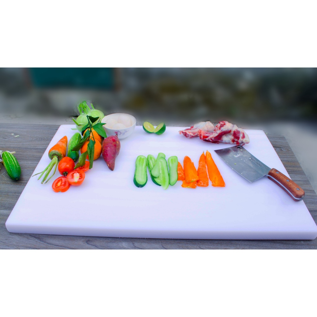 Thớt nhựa nhà hàng, gia đình 40x60x5cm, hàng việt nam chất liệu PE cao cấp