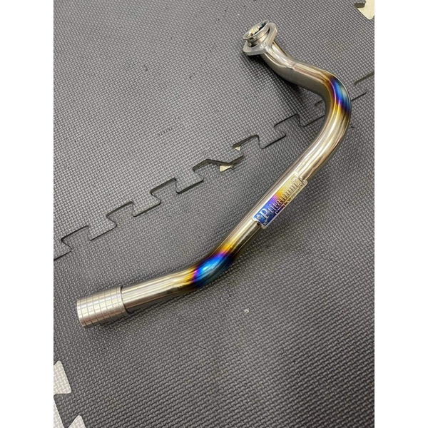 Cổ bô titanium from over .racing có đầu nhôm , đít chống xì  phân loại  dream 27 over  vario 27 over  sirus