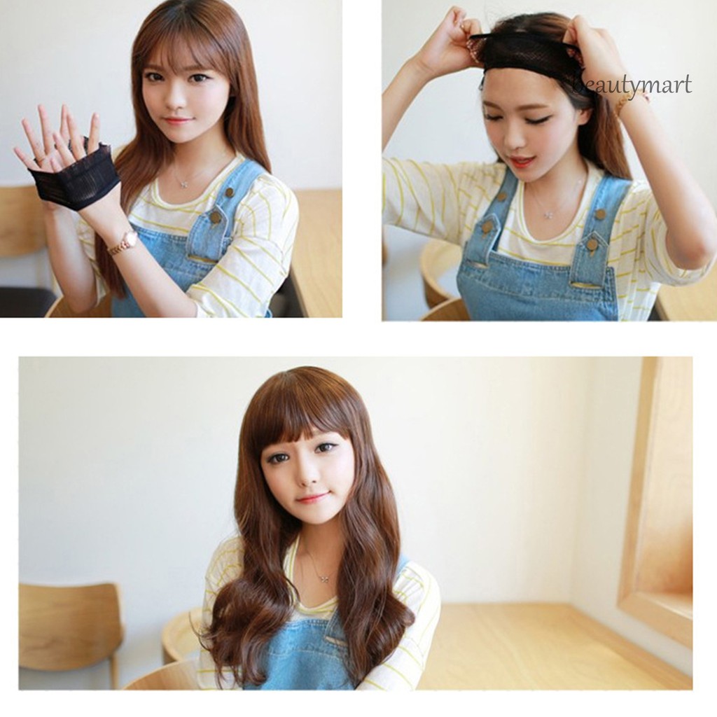 [Hàng mới về] Mũ lưới trùm đầu dùng khi đội tóc giả tiện lợi dành cho nữ