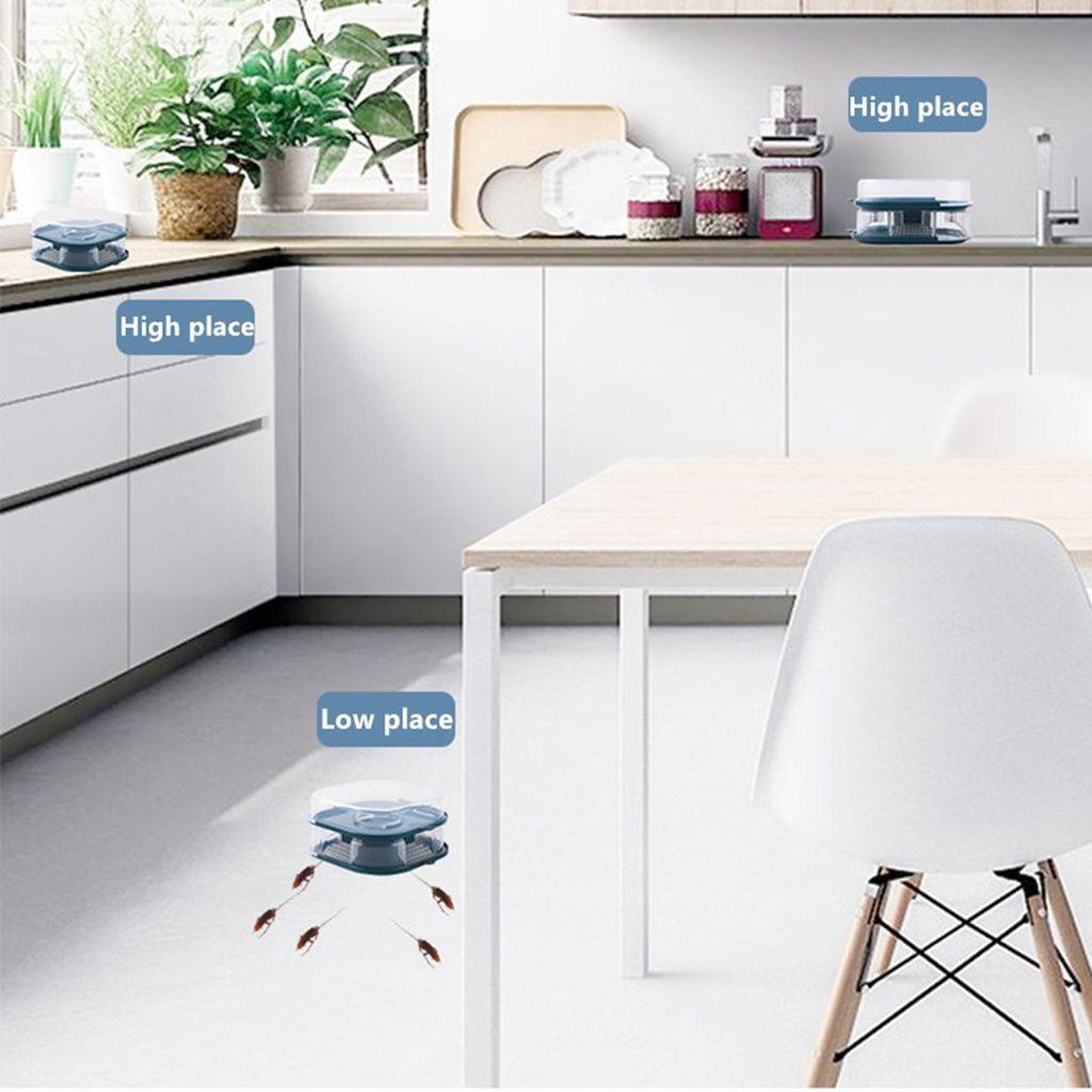 Dụng Cụ Bẫy Gián Tự Động Chống Rơi An Toàn Cho Phòng Tắm