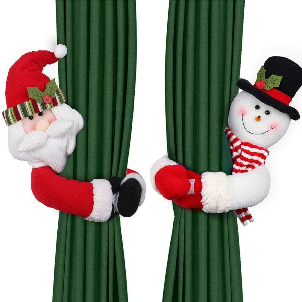 Móc Treo Rèm Cửa Hình Ông Già Noel