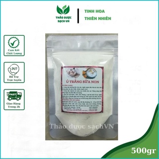 500gr Bột ủ trắng sữa non dạng bột an toàn handmade