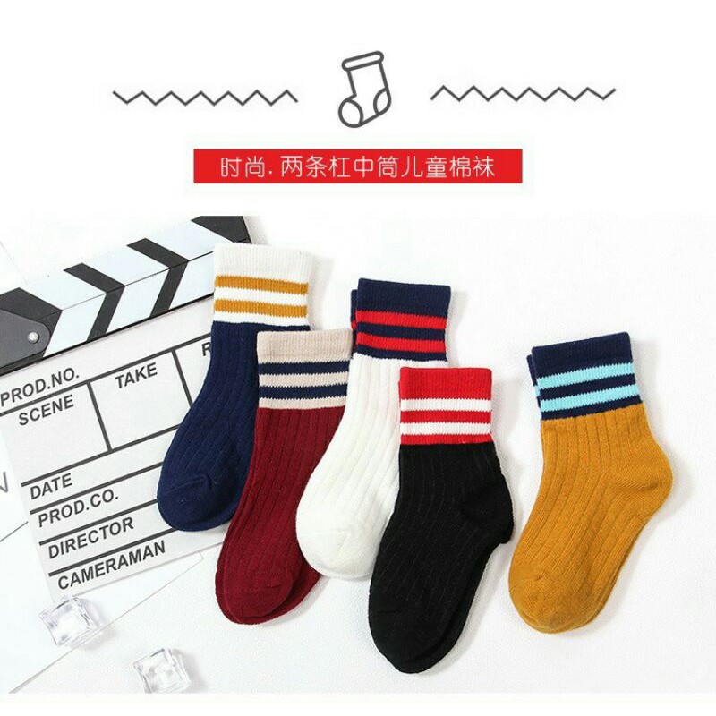 Set 10 Đôi Tất Cao cổ cho bé từ 1,5 tuổi đến 4 tuổi