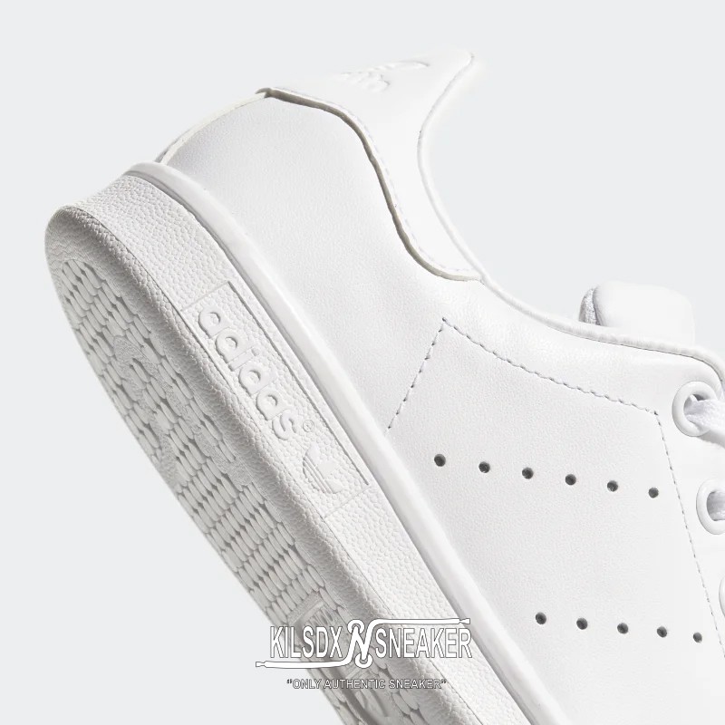 [  Chính hãng  ]-Giày Sneaker Unisex Adidas Stan Smith All White S76330