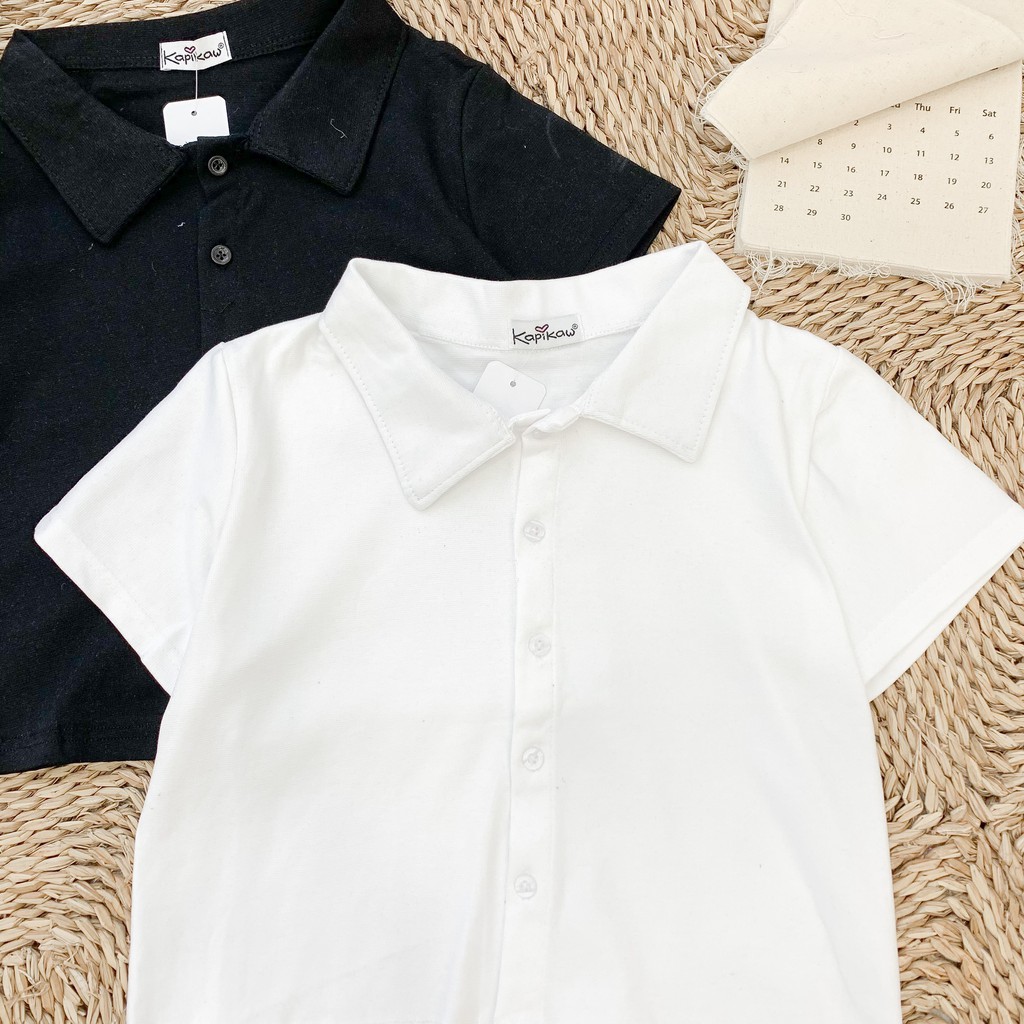 Áo croptop polo tăm Friday | BigBuy360 - bigbuy360.vn