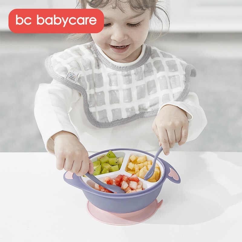 Bộ khay bát ăn dặm chống đổ babycare - ảnh sản phẩm 5