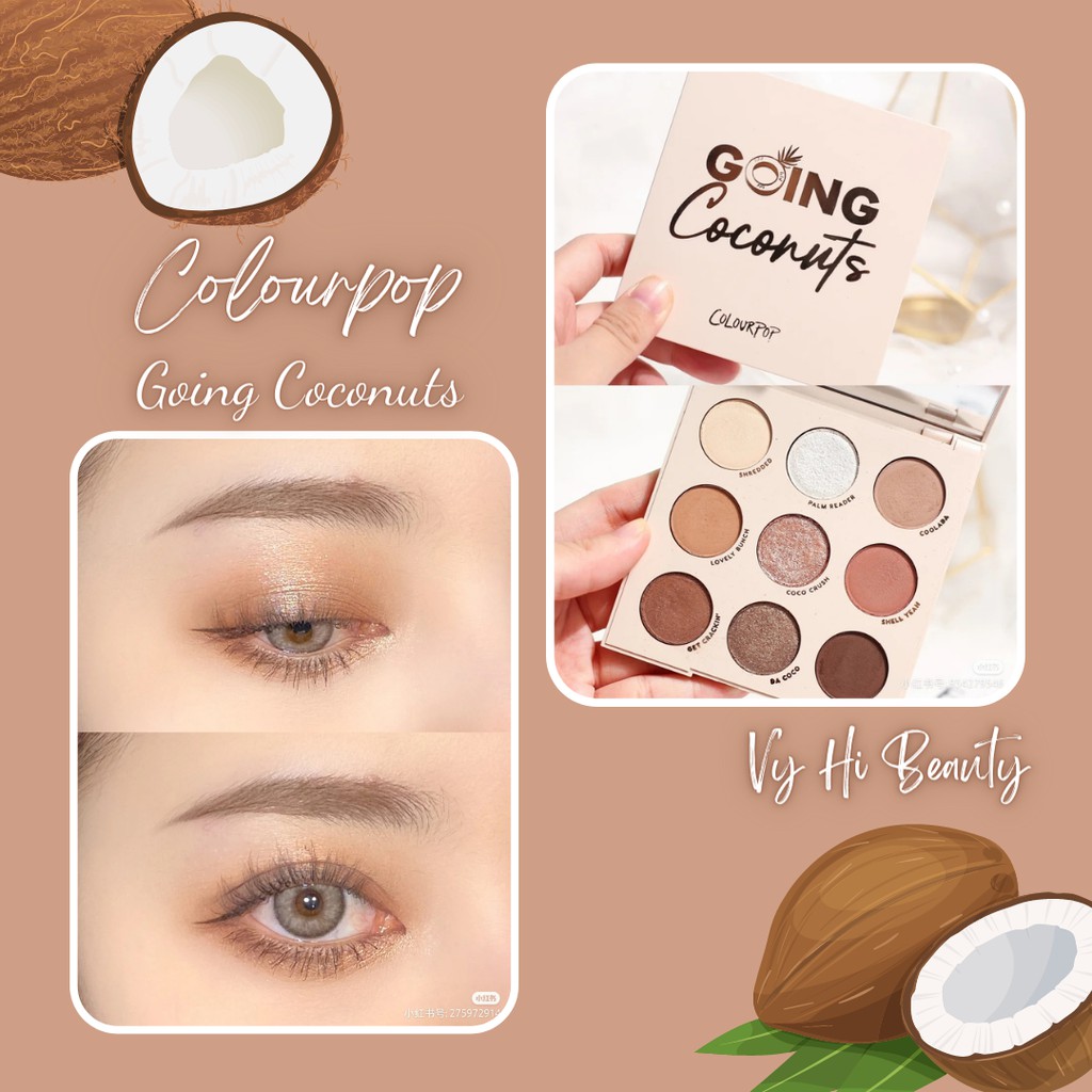 Bảng mắt Colourpop Going Coconuts