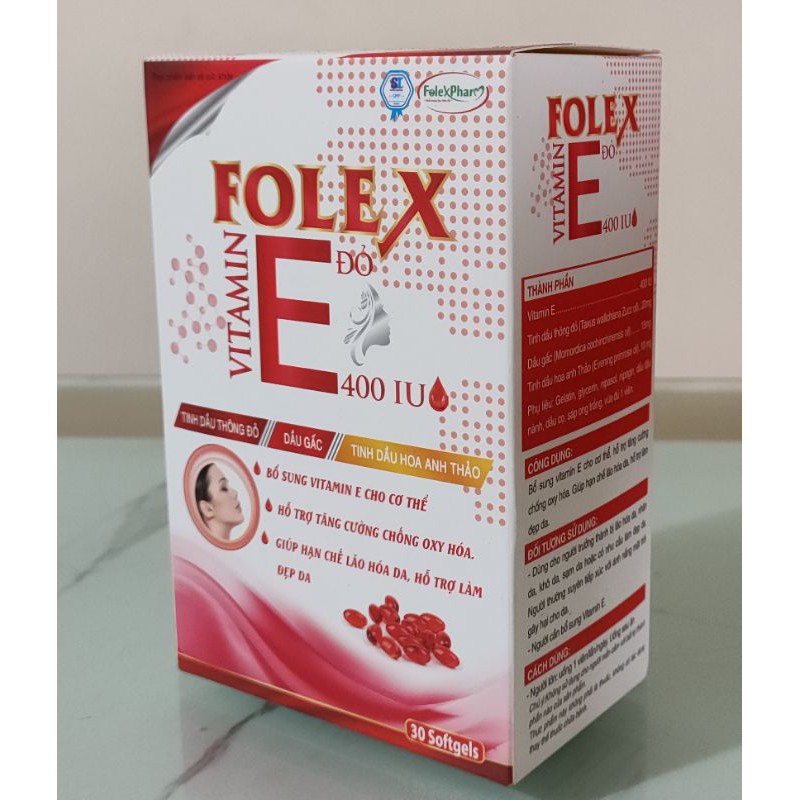 VITAMIN E ĐỎ ❤️ Bổ sung vitamin E cho cơ thể, hỗ trợ tăng cường chống oxy hóa, giúp làm đẹp da ❤️ | Thế Giới Skin Care