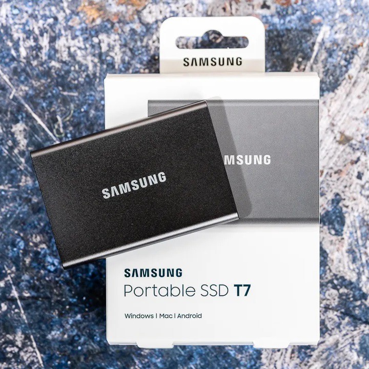 Ổ cứng SSD Samsung Portable T7 500Gb USB 3.2 Gen 2 (MU-PC500)