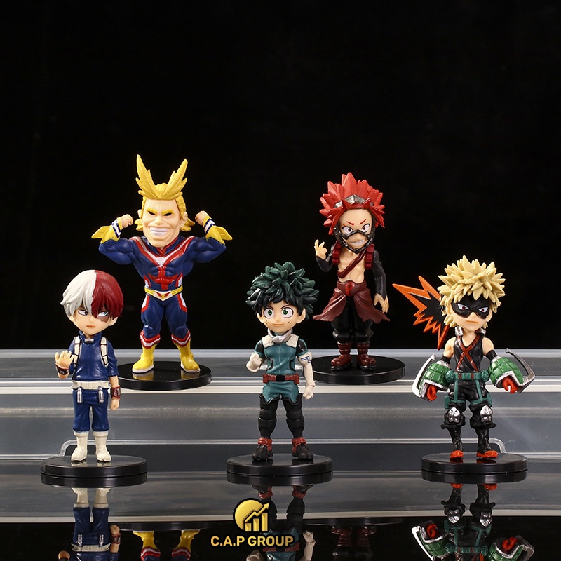 Mô hình Học viện Siêu Anh Hùng nhân vật trong My Hero Academia - Bộ 8cm