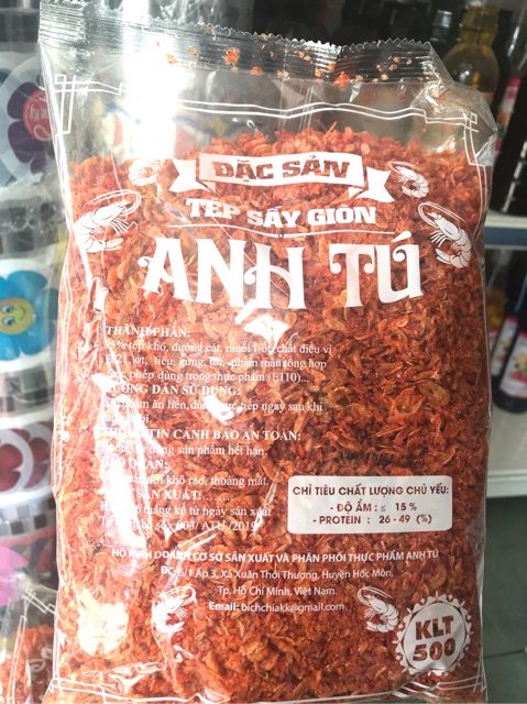 Ruốc sấy ăn liền - 500g