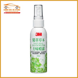 Chai Xịt Khử Mùi , Diệt Khuẩn Ô Tô 3M PN12009 100ML chamsocxestore
