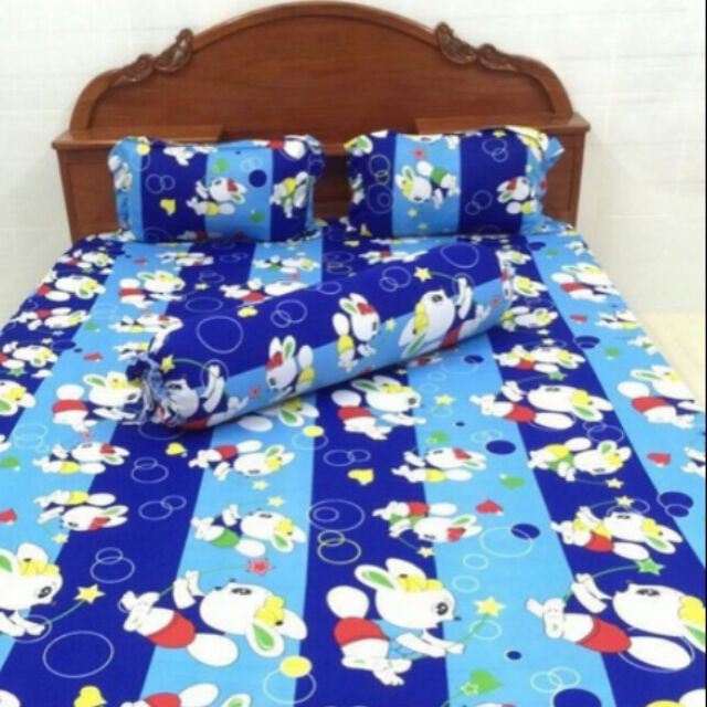 Bộ Drap Thun Hàn Quốc 1m8 x 2m x 15 phân