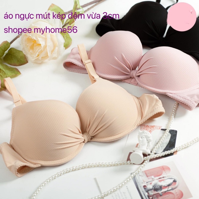 Áo lót thái siêu nâng mút kép có lỗ thông hơi ngực 1166