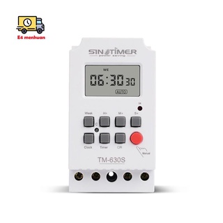 Công tắc hẹn giờ màn hình lớn Sinotimer Tm630S-4 12v
