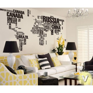 Decal dán tường Trang trí hiện đại
