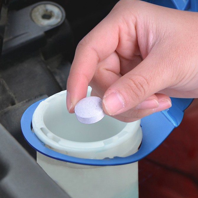 Gói sủi rửa kính ô tô, kính lái pha với 4L nước