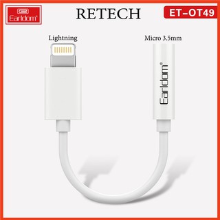 Cáp Chuyển Đổi Lightning Sang Jack 3.5mm Earldom OT-49 ( Kết Nối Bluetooth) Cho Các Dòng Máy Iphone 7/8/X/11