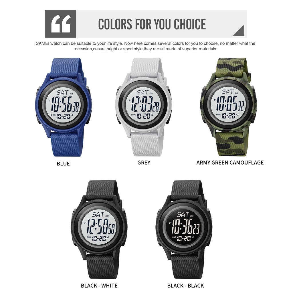 Đồng Hồ Điện Tử SKMEI 1893 Chống Thấm Nước 50m Cho Nam Giới