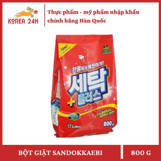 Bột giặt Sandokkaebi 800g [Chỉ dùng cho máy giặt cửa trên]