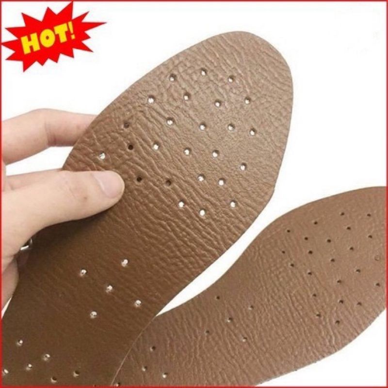 [1 Đôi] Miếng Lót Giày Da Độn Đế Giày, Lót Giầy Êm Chân Và Khử Mùi Hôi Hiệu Quả