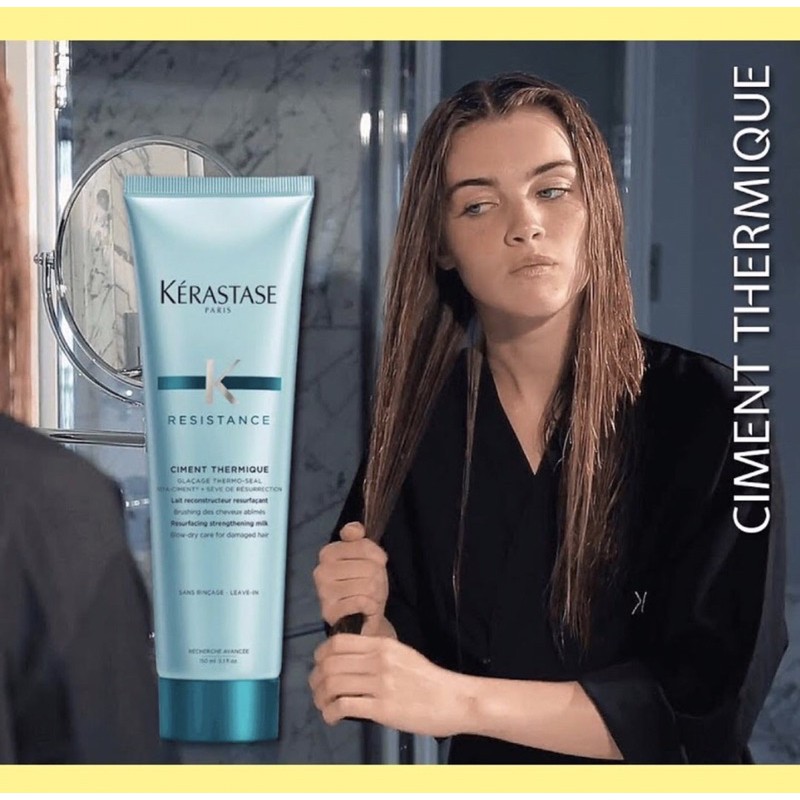 Kem dưỡng bảo vệ cho tóc Kerastase Resistance Ciment Thermique Blow Dry Primer minisize