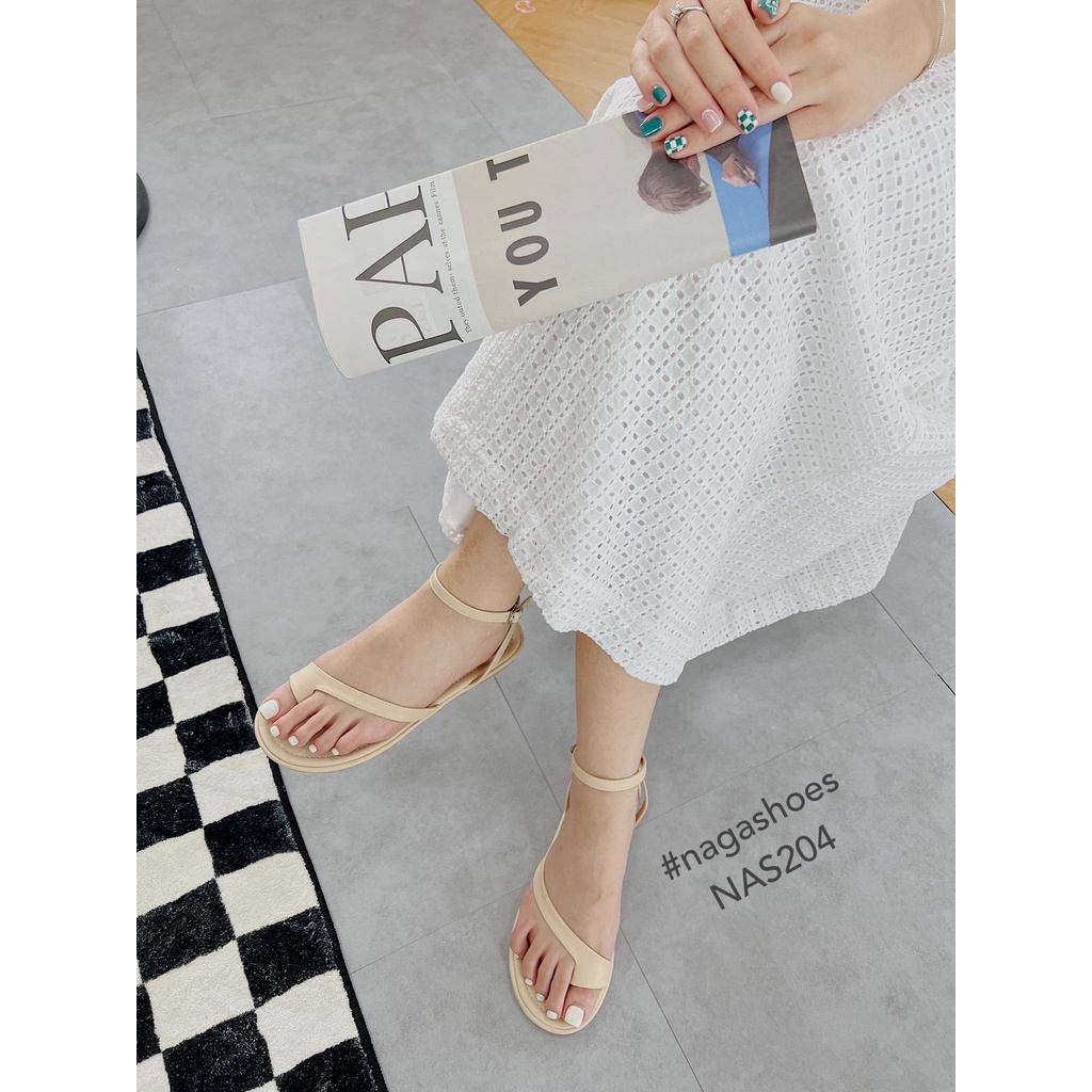 SANDAL NAGASHOES QUAI CHÉO XỎ NGÓN NAS204