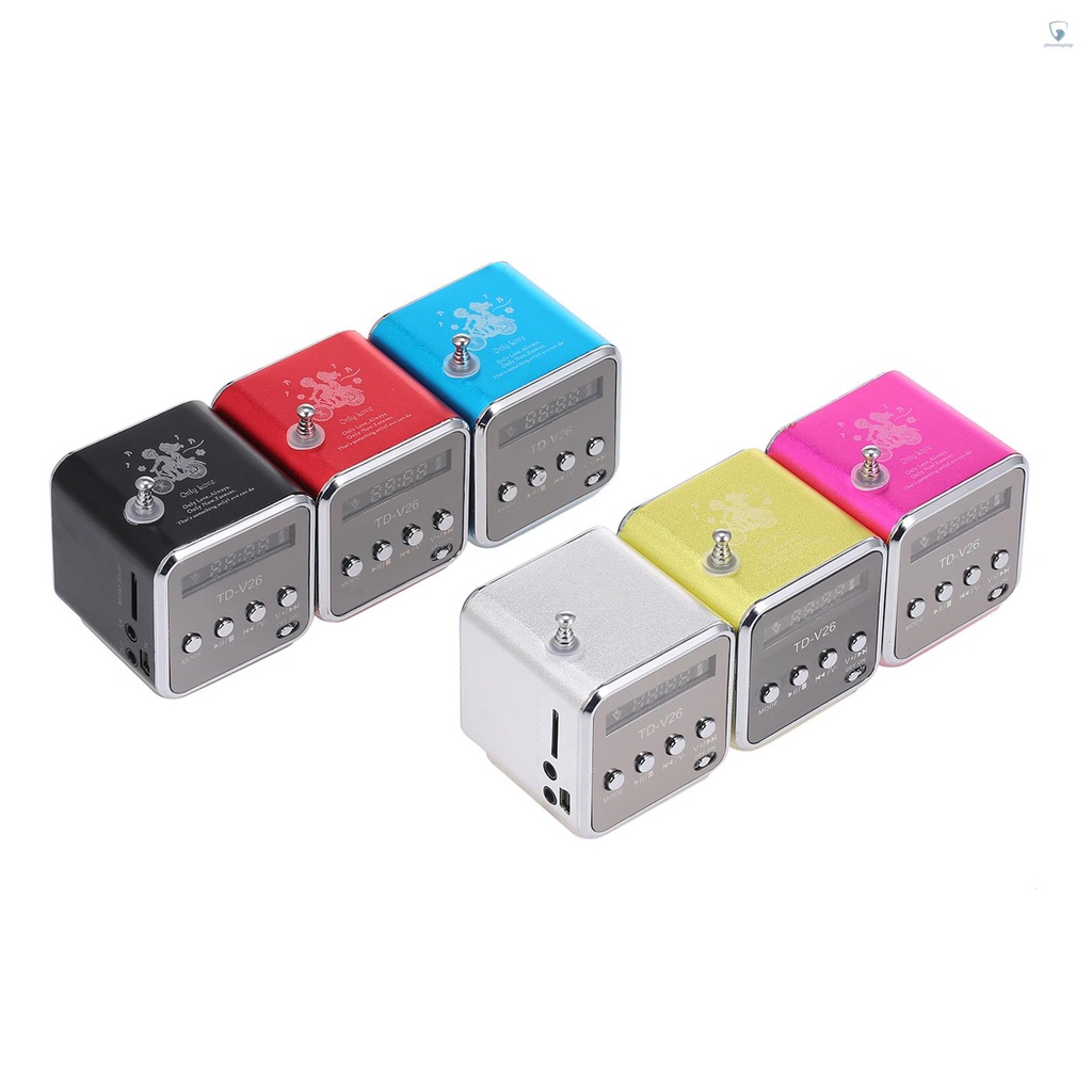 Loa mini có dây cổng 3.5mm hỗ trợ thẻ nhớ TF/USB/DVD/laptop/điện thoại