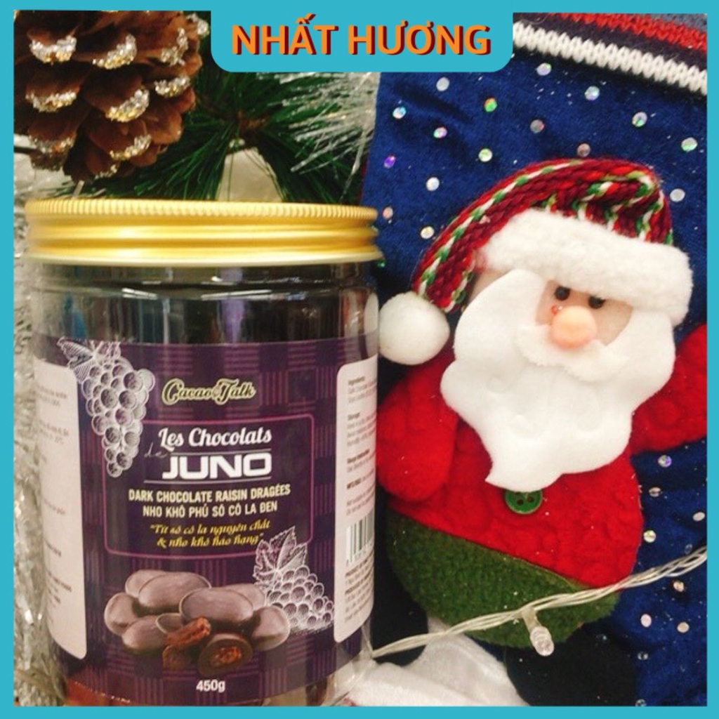 Nho Khô Phủ Sô Cô La Đen 450gr