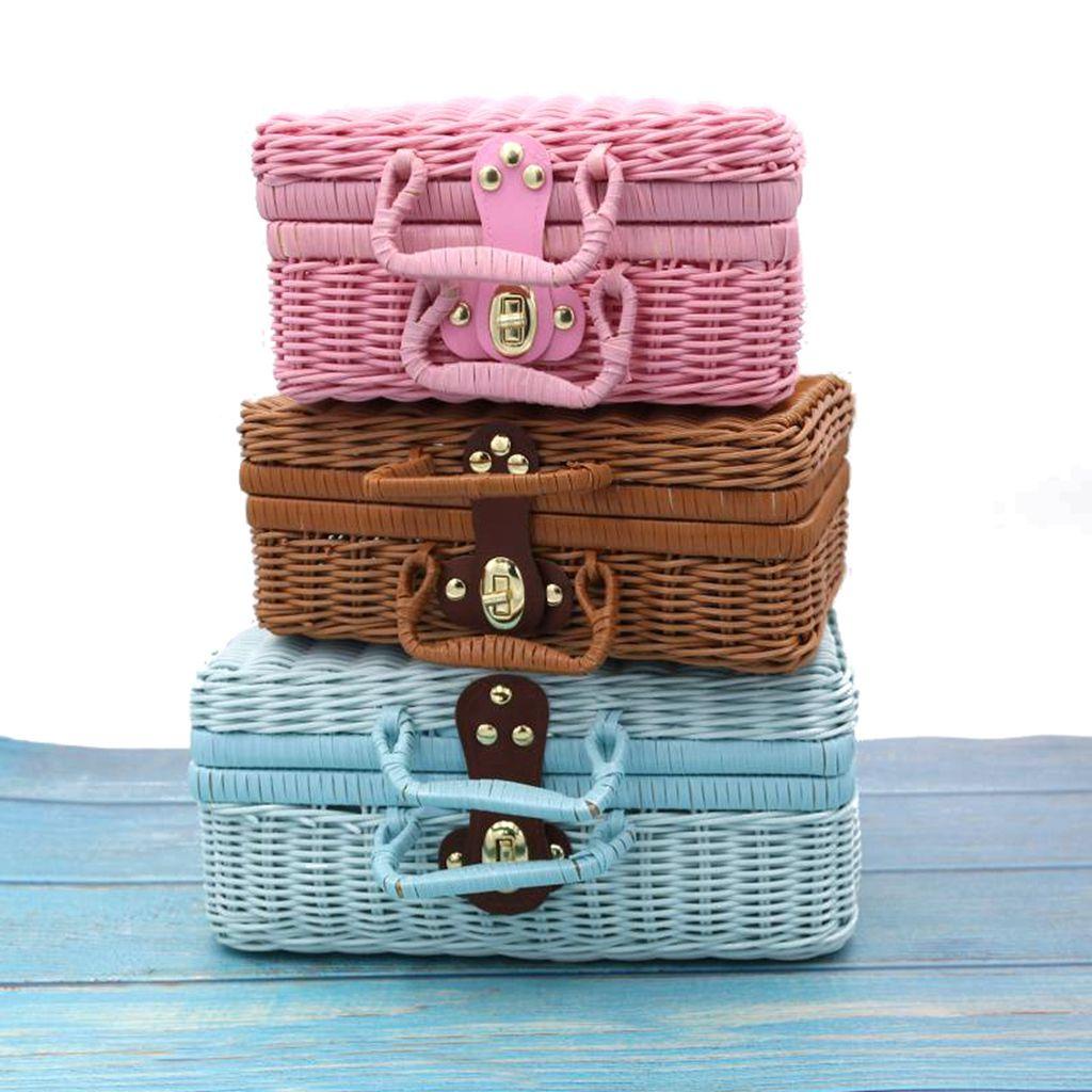 JARRED Hộp Đựng Mỹ Phẩm Thân Thiện Với Môi Trường Kèm Khung Tre Tiện Dụng