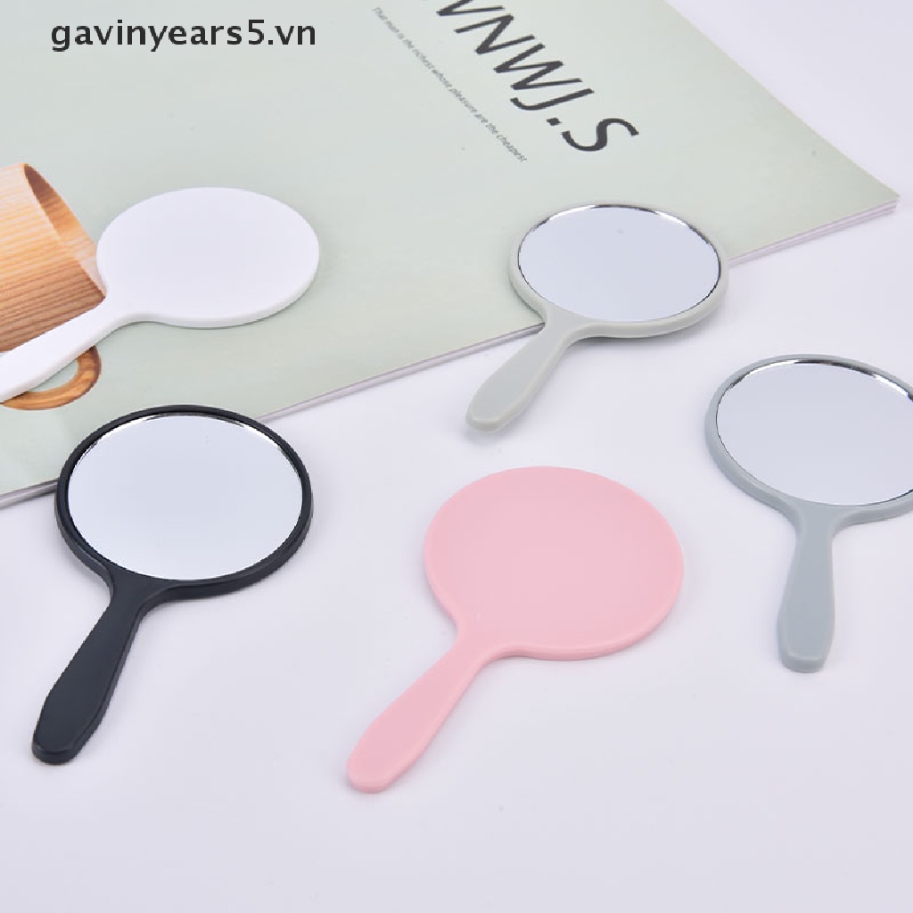 [Hàng mới về] Gương trang điểm cầm tay hình tròn đa dụng