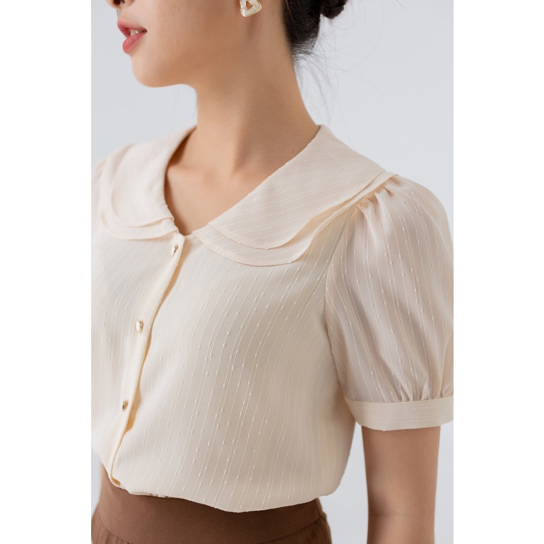 ÁO SƠ MI CỔ TRÒN LAYER 5701