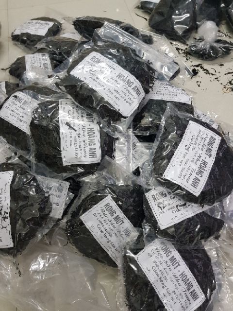 Rong mứt ( rong biển)nấu canh & cháy tỏi 500g ( hàng loại 1 hút chân không). | BigBuy360 - bigbuy360.vn